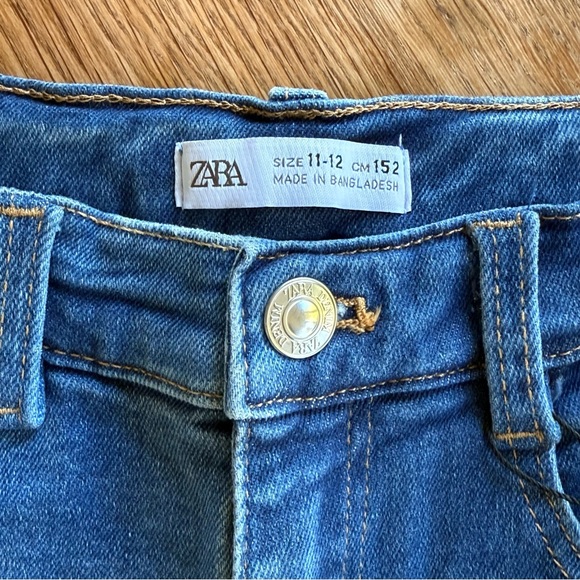 Zara Girls Jeans - Ripped Skinny - Size 11-12 - Picture 6 of 7